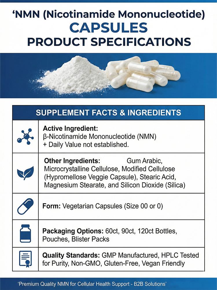 NMN Nicotinamide Mononucleotide product detail image 7