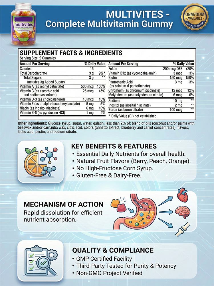 Multivitamin Gummies product detail image 7