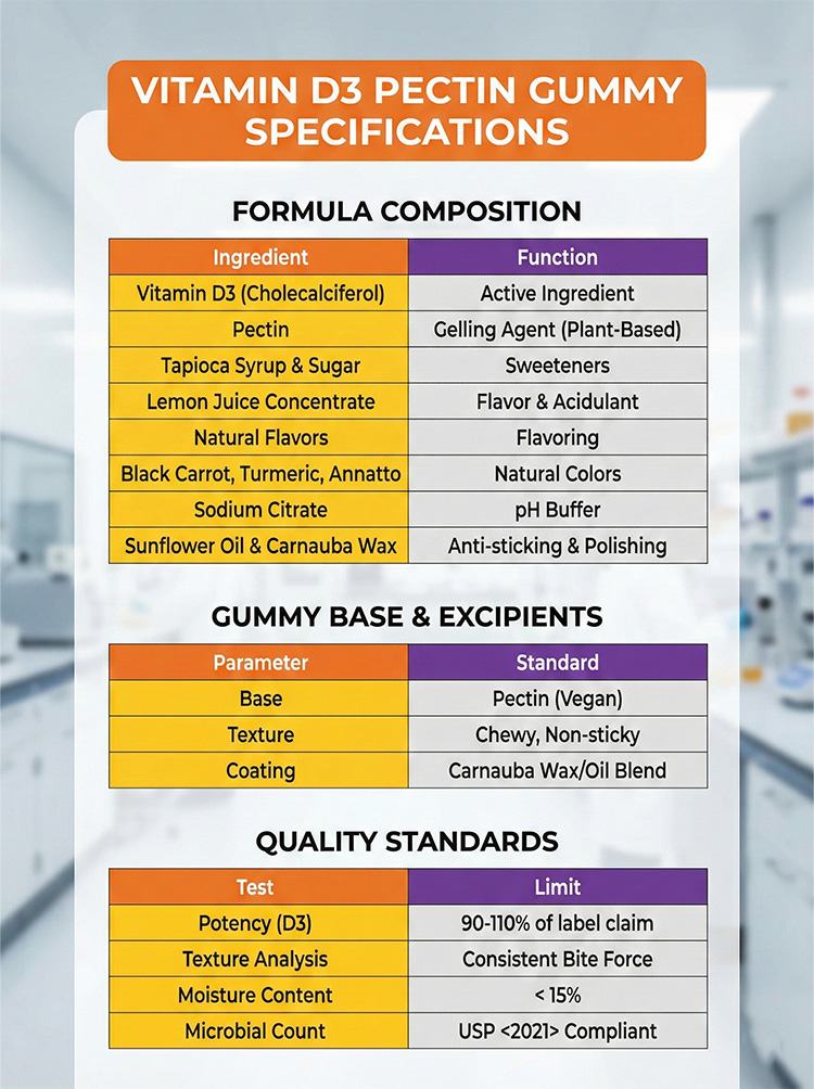 Vitamin D3 Gummies product detail image 7