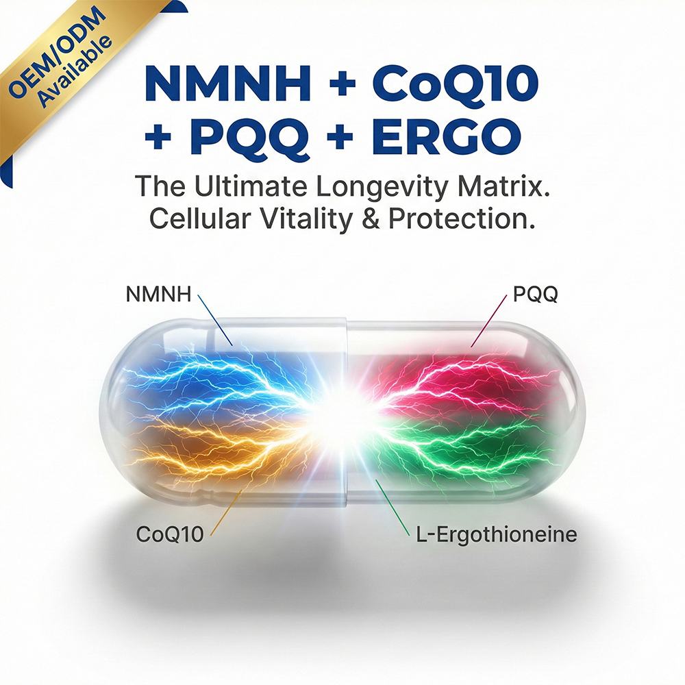 CoQ10 PQQ L-Ergothioneine Capsules