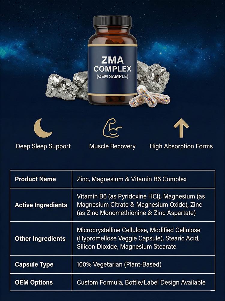 Zinc Magnesium& Vitamin B6 product detail image 7