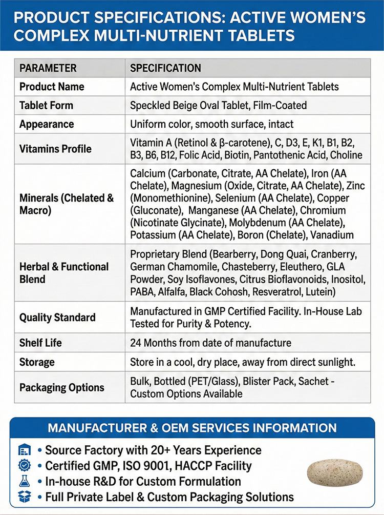 Active women have more vitamins product detail image 7