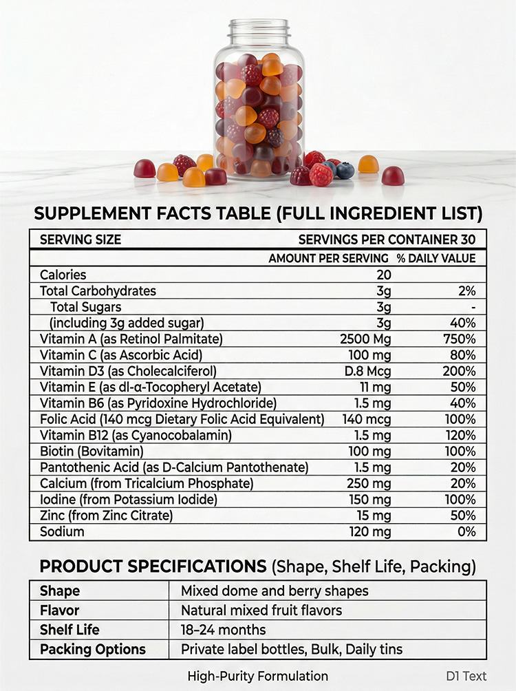 Female polytrophic fudge product detail image 7