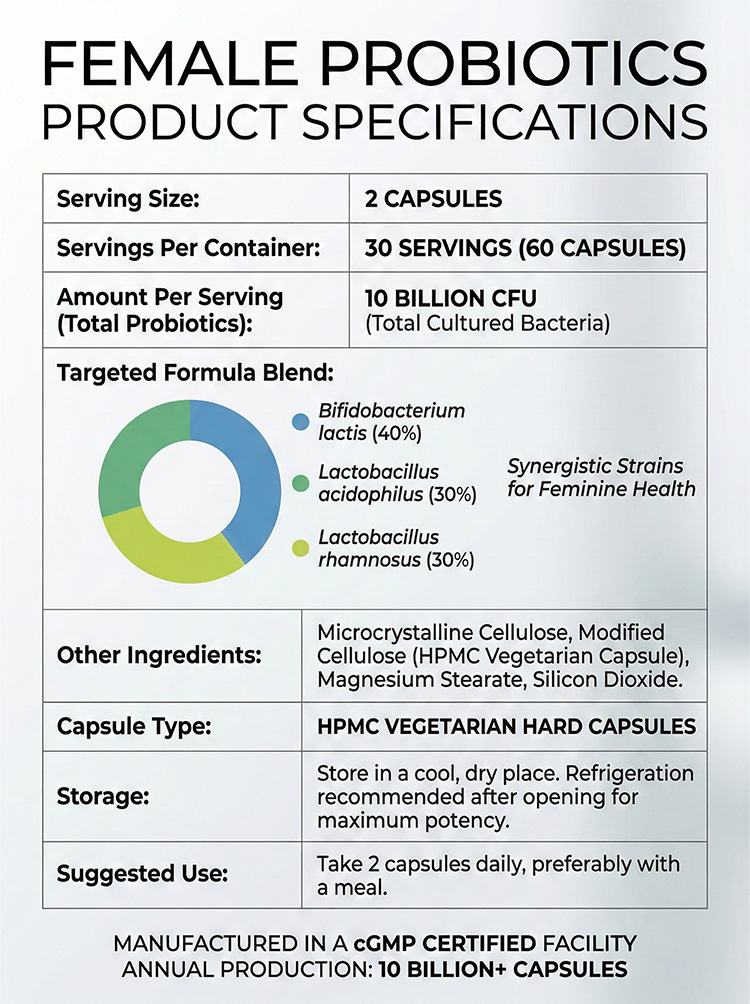 Female probiotics product detail image 7