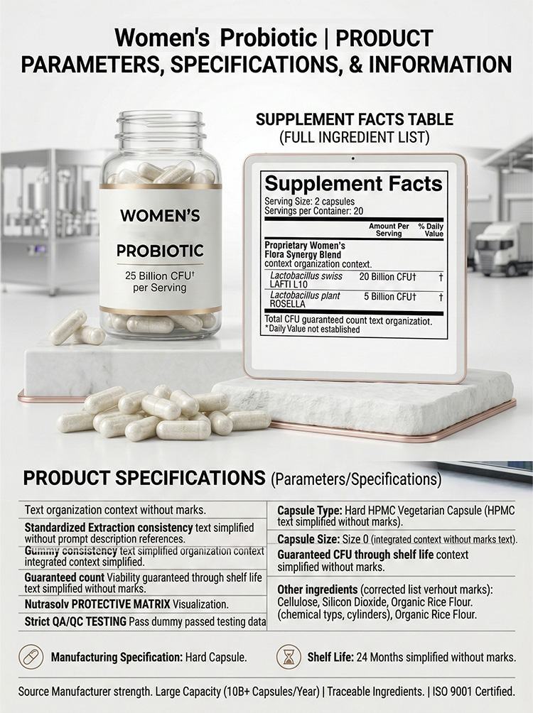 Women's Probiotic Capsules product detail image 7