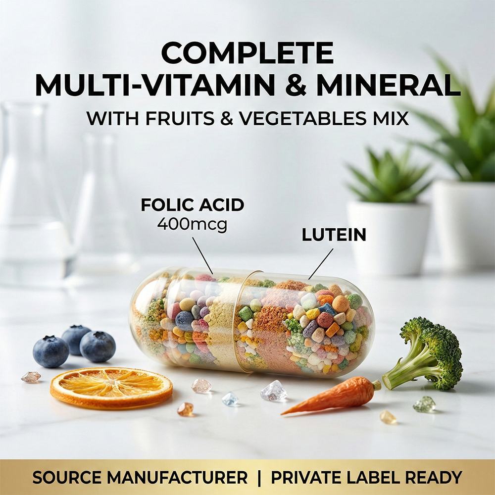 Multi-vitamin and multi-mineral