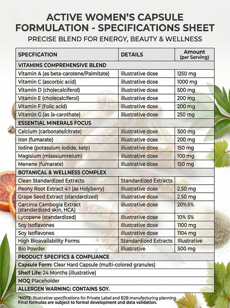 Multivitamins for active women product detail image 7