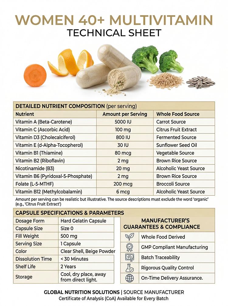 Women 40+ Multivitamins product detail image 7