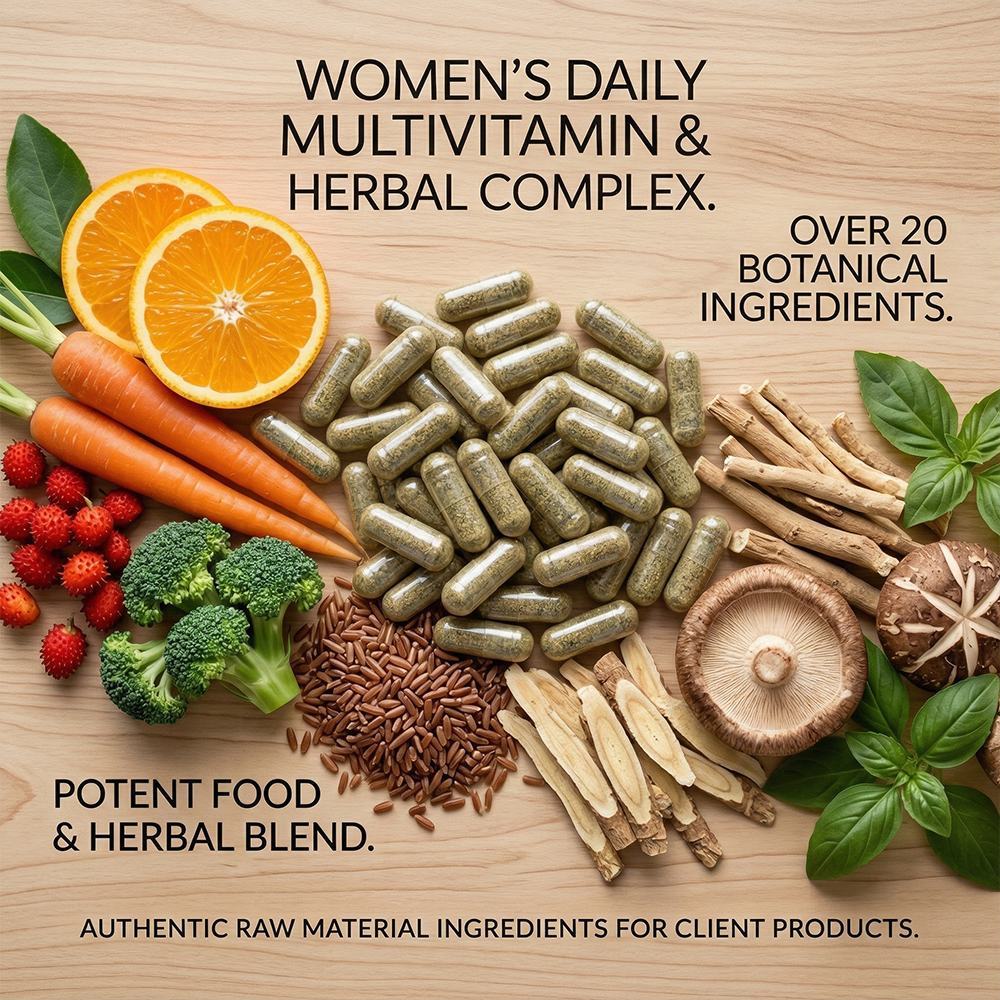 Women take a multi-vitamin tablet every day product detail image 3