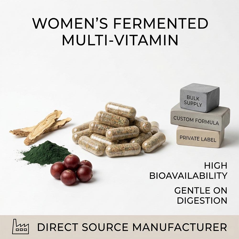 Women's fermented multi-vitamins
