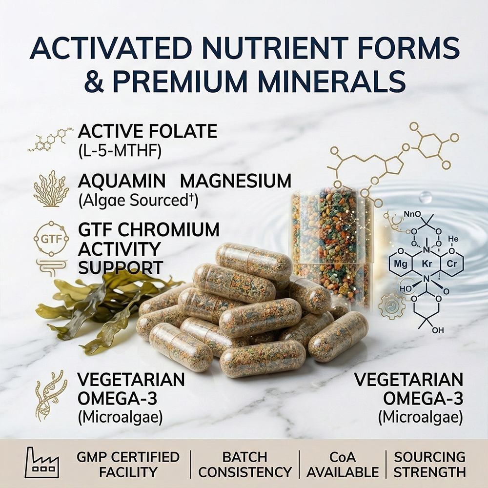 Women's fermented multi-vitamins product detail image 5