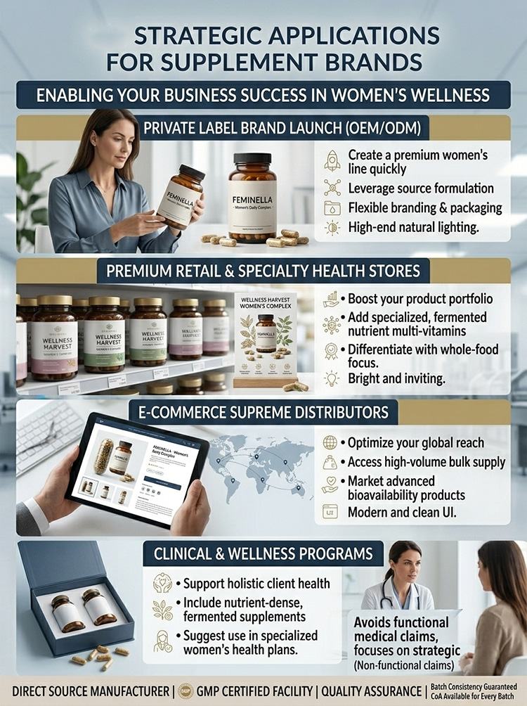 Women's fermented multi-vitamins product detail image 8