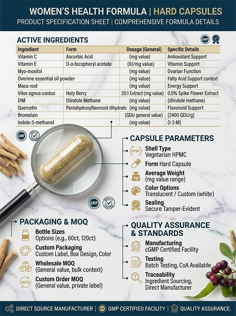 Women's health formula product detail image 7
