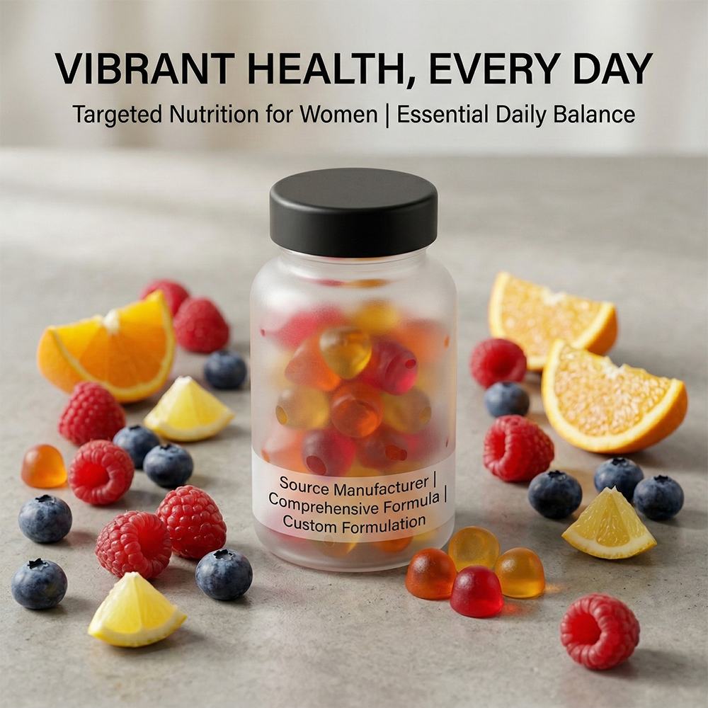 Women's multi-vitamin gummy candy product detail image 2