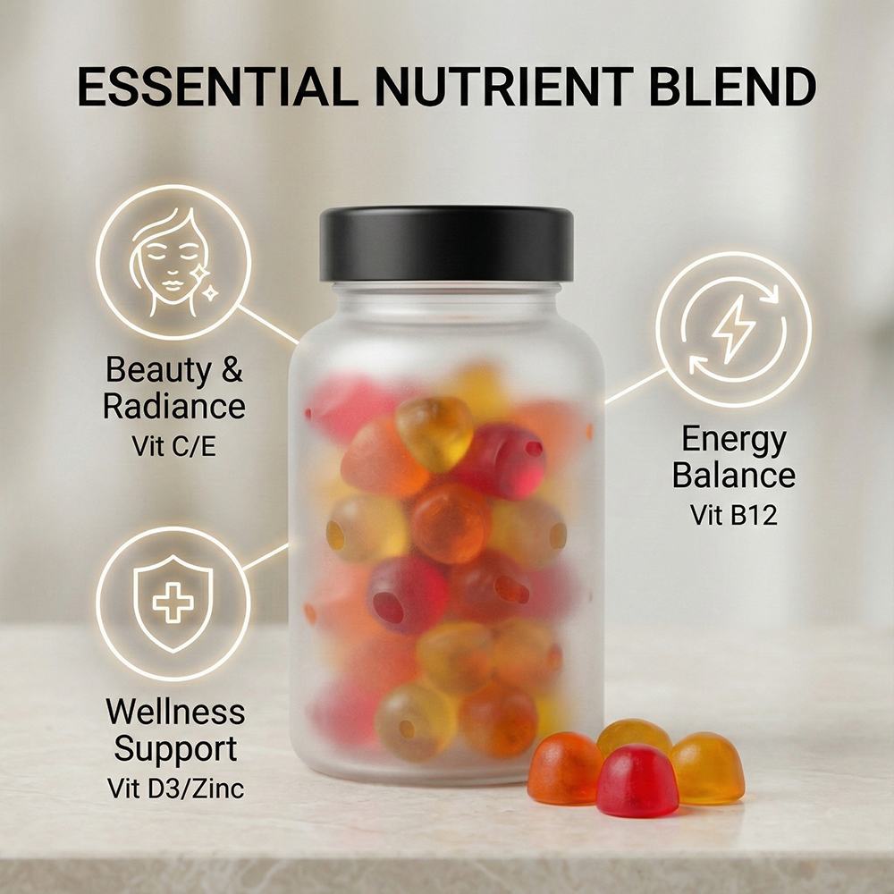 Women's multi-vitamin gummy candy product detail image 3