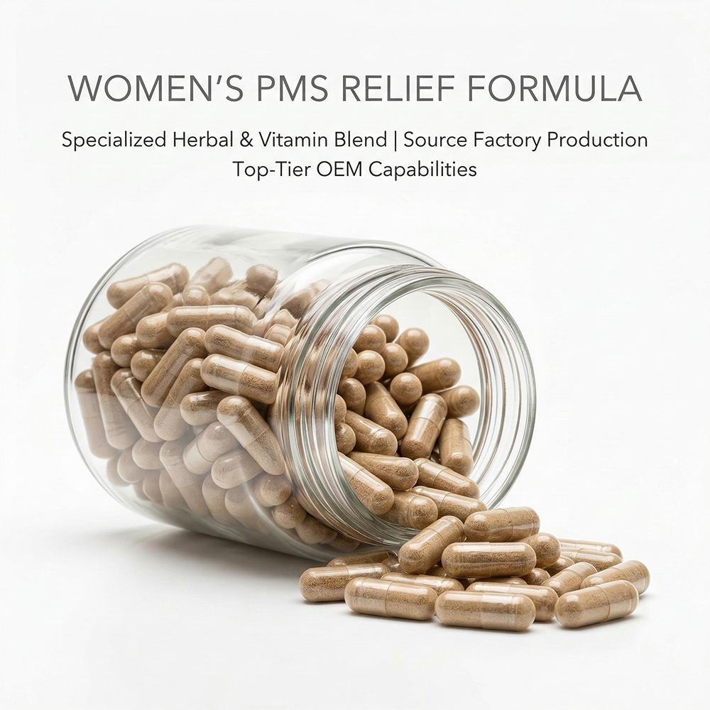 Women's PMS relief gum